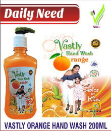 HAND WASH 200ML VRG ORANGE 